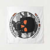 スカル戦士 タペストリー (正面(横))