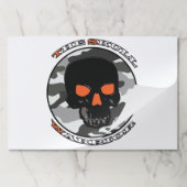 スカル戦士 ペーパーパッド (折り畳み)