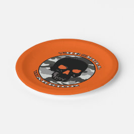 スカル戦士 ペーパープレート