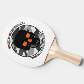 スカル戦士 卓球ラケット (横)