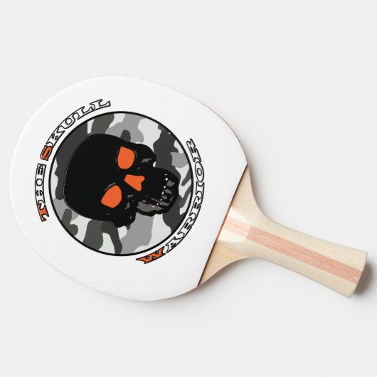 スカル戦士 卓球ラケット (横)