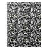 スカル手帳 ノートブック (正面)