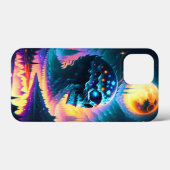 スカル星ムーンスカイウォーター川の山 Case-Mate iPhoneケース (裏面 (横))