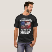 スカル最初のミス考えるは私が Tシャツ (正面フル)