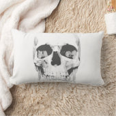 スカル枕ギフト ランバークッション (ブランケット)