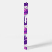 スカル柄デザインと紫サングラス Case-Mate iPhoneケース (裏面 / 右)