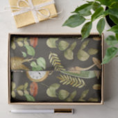 スカル植物きのこ花抽象芸術ハロウィーン 薄葉紙 (ギフト)