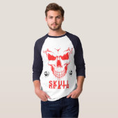 スカル死 Tシャツ (正面フル)