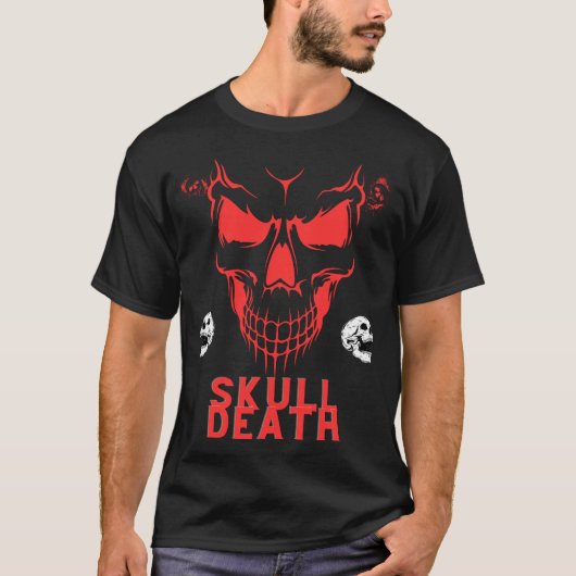 スカル死 Tシャツ (正面)
