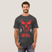 スカル死 Tシャツ (正面フル)