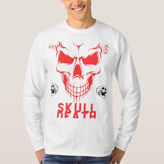 スカル死 Tシャツ (正面)