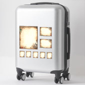 スカル海賊版メニューキット シール (スーツケース)