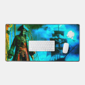 スカル海賊 デスクマット (キーボード&マウス)