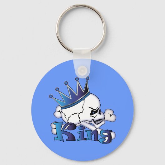 スカル王 キーホルダー (正面)
