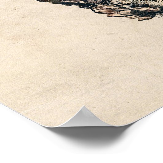 スカル町 ポスター (角)