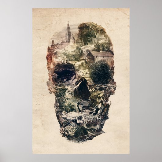 スカル町 ポスター (正面)