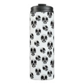 スカル白黒サーマルタンブラー タンブラー (正面)