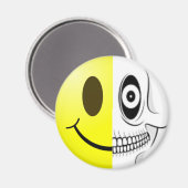 スカル磁石 マグネット (正面/裏面)