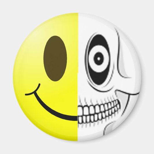 スカル磁石 マグネット (正面)