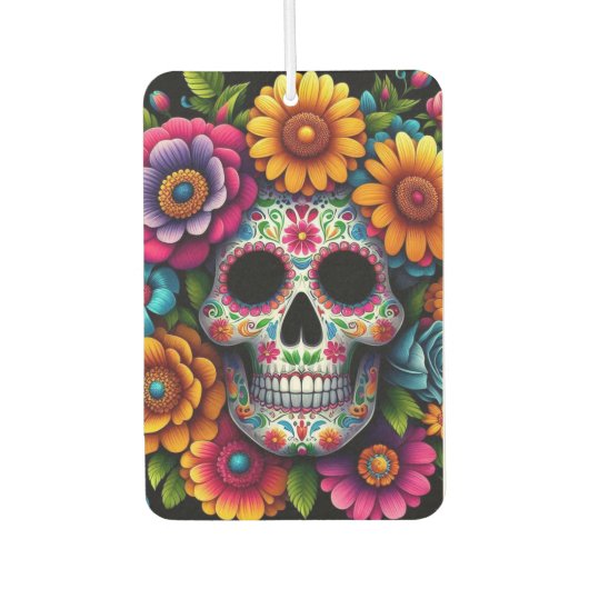 スカル空気増感！ カーエアーフレッシュナー (正面)