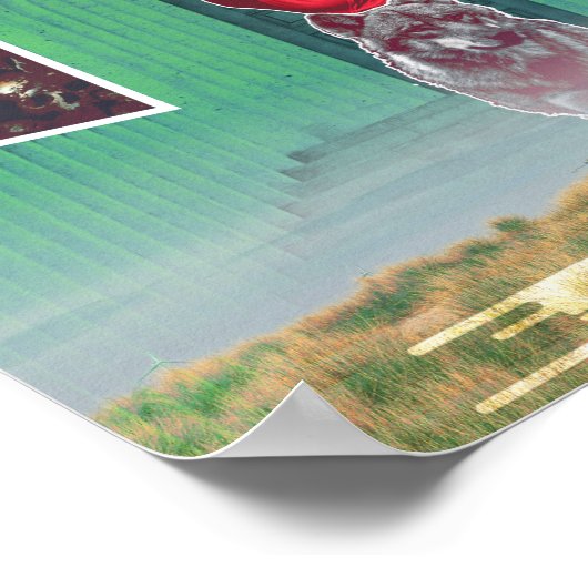 スカル空 ポスター (角)