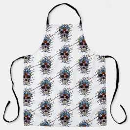 スカル糖スカル エプロン