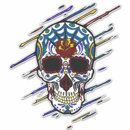 スカル糖スカル シール (正面)