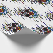 スカル糖スカル ラッピングペーパー (角)