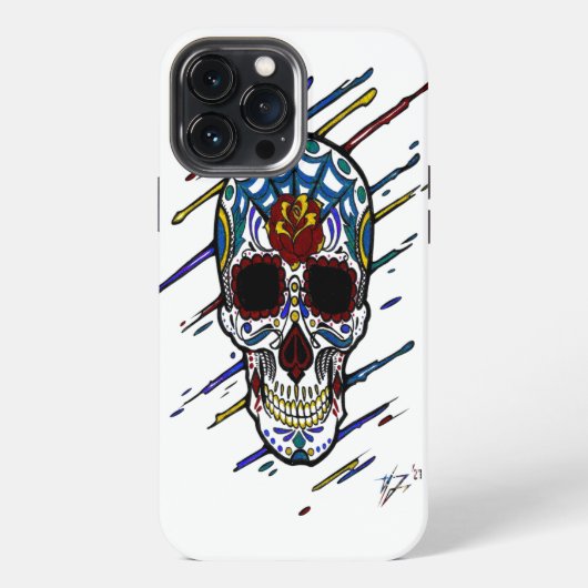 スカル糖スカル iPhoneケース (裏面)