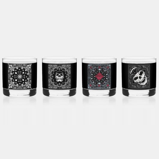 スカル級 ウイスキーグラス (裏面)