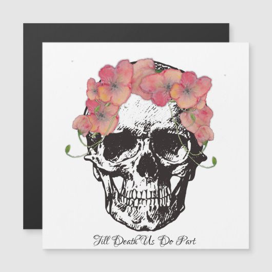 スカル結婚ポピー (正面/裏面)