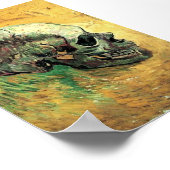 スカル絵画ズ、ファン・ゴッホ有名絵画ズ ポスター (角)