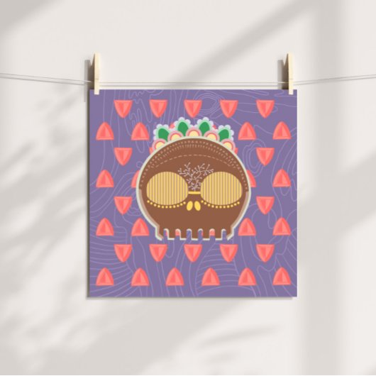 スカル美しい ポスター