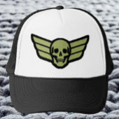 スカル翼 キャップ