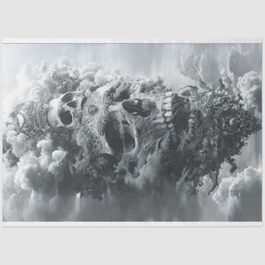 スカル船海賊世界の切り離 薄葉紙 (正面)