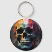 スカル色頭 キーホルダー (裏面)