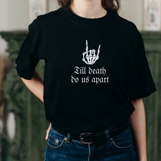 スカル花嫁または死ぬまで死ぬバチェロレッテ Tシャツ