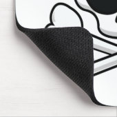 スカル花嫁ギフト マウスパッド (コーナー)