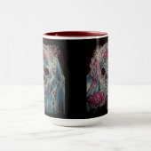 スカル花嫁マグ15オズ。 マグカップ (中央)