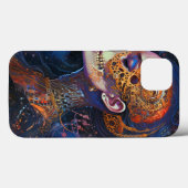 スカル華美ウーマンシュールアルアート Case-Mate iPhoneケース (裏面 (横))