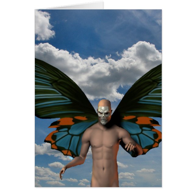 スカル蝶 (正面)