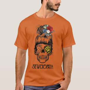 スカル裁縫セウチオパス Tシャツ