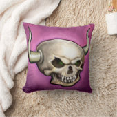 スカル装飾用クッション クッション (ブランケット)