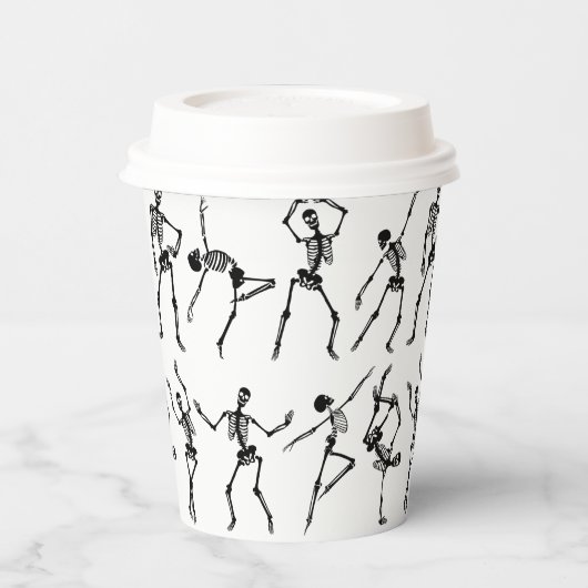 スカル踊り 紙コップ (左)