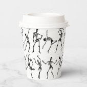 スカル踊り 紙コップ (裏面)