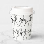 スカル踊り 紙コップ (右)
