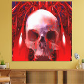 スカル輸血 キャンバスプリント (インサイチュ (リビング))