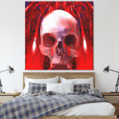 スカル輸血 キャンバスプリント (インサイチュ (寝室))