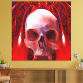 スカル輸血 キャンバスプリント (インサイチュ (リビング))