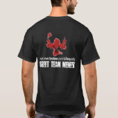 スカル通りのチーム・メンバー Tシャツ (裏面)